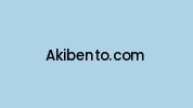 Akibento.com Coupon Codes