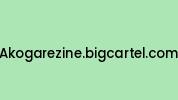 Akogarezine.bigcartel.com Coupon Codes