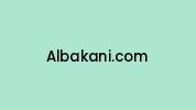 Albakani.com Coupon Codes