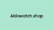 Aldowatch.shop Coupon Codes