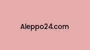 Aleppo24.com Coupon Codes
