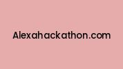 Alexahackathon.com Coupon Codes