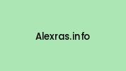 Alexras.info Coupon Codes