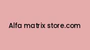 Alfa-matrix-store.com Coupon Codes