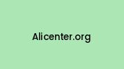 Alicenter.org Coupon Codes