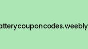 All-batterycouponcodes.weebly.com Coupon Codes