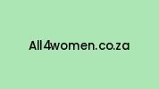 All4women.co.za Coupon Codes