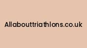 Allabouttriathlons.co.uk Coupon Codes