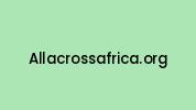 Allacrossafrica.org Coupon Codes