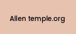 allen-temple.org Coupon Codes