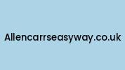 Allencarrseasyway.co.uk Coupon Codes