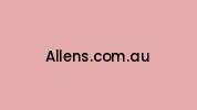 Allens.com.au Coupon Codes