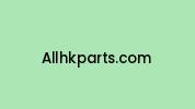 Allhkparts.com Coupon Codes