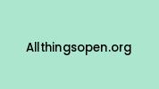 Allthingsopen.org Coupon Codes