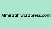 Almiraah.wordpress.com Coupon Codes