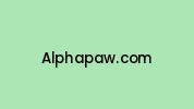 Alphapaw.com Coupon Codes