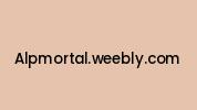 Alpmortal.weebly.com Coupon Codes