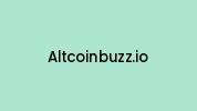 Altcoinbuzz.io Coupon Codes