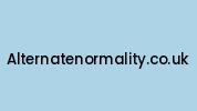 Alternatenormality.co.uk Coupon Codes