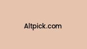 Altpick.com Coupon Codes