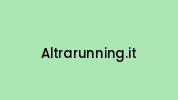 Altrarunning.it Coupon Codes