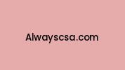 Alwayscsa.com Coupon Codes