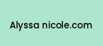 alyssa-nicole.com Coupon Codes