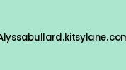 Alyssabullard.kitsylane.com Coupon Codes