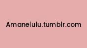 Amanelulu.tumblr.com Coupon Codes