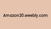 Amazon20.weebly.com Coupon Codes