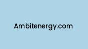 Ambitenergy.com Coupon Codes