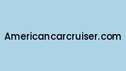 Americancarcruiser.com Coupon Codes