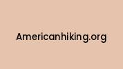 Americanhiking.org Coupon Codes