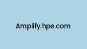 Amplify.hpe.com Coupon Codes