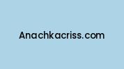 Anachkacriss.com Coupon Codes