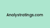 Analystratings.com Coupon Codes