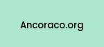 ancoraco.org Coupon Codes