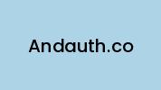 Andauth.co Coupon Codes