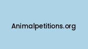 Animalpetitions.org Coupon Codes