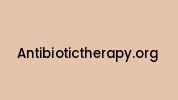 Antibiotictherapy.org Coupon Codes