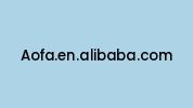 Aofa.en.alibaba.com Coupon Codes