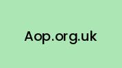 Aop.org.uk Coupon Codes