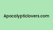 Apocalypticlovers.com Coupon Codes