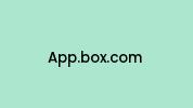 App.box.com Coupon Codes