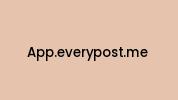 App.everypost.me Coupon Codes