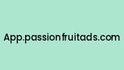 App.passionfruitads.com Coupon Codes