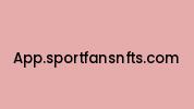 App.sportfansnfts.com Coupon Codes