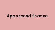App.xspend.finance Coupon Codes