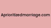 Aprioritizedmarriage.com Coupon Codes