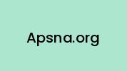 Apsna.org Coupon Codes
